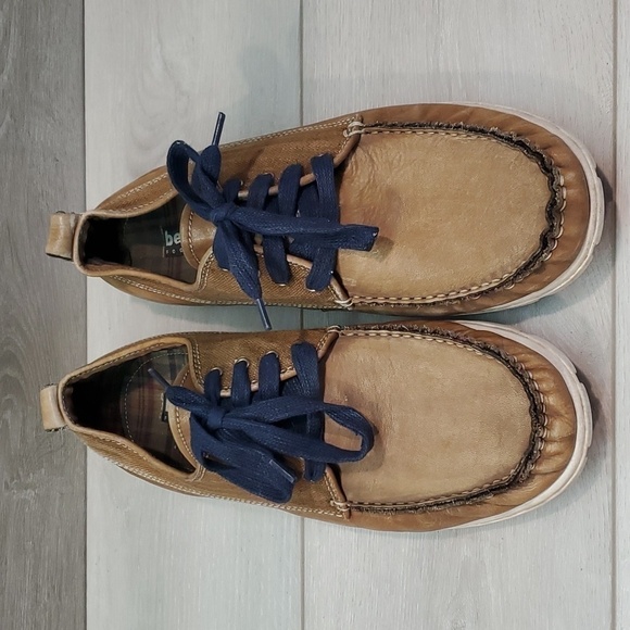Bed Stu Mens Leather Loafer Slip on moc shoes sneakers sz 11 - Picture 4 of 13